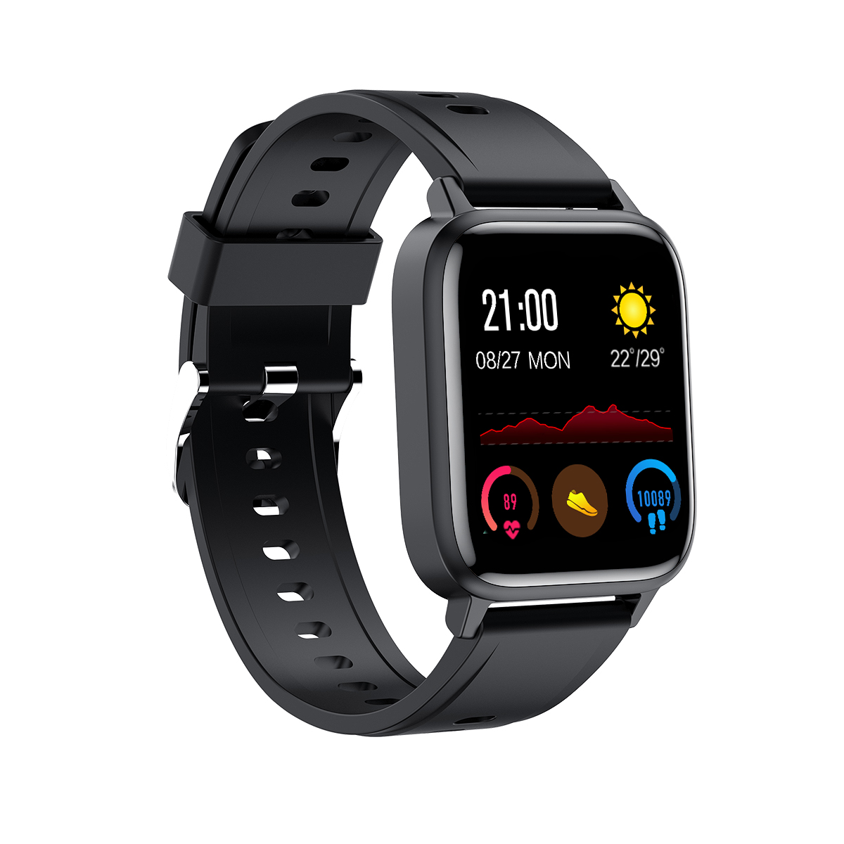 Android IOS universal high-quality multi-function waterproof heart rate smart watch