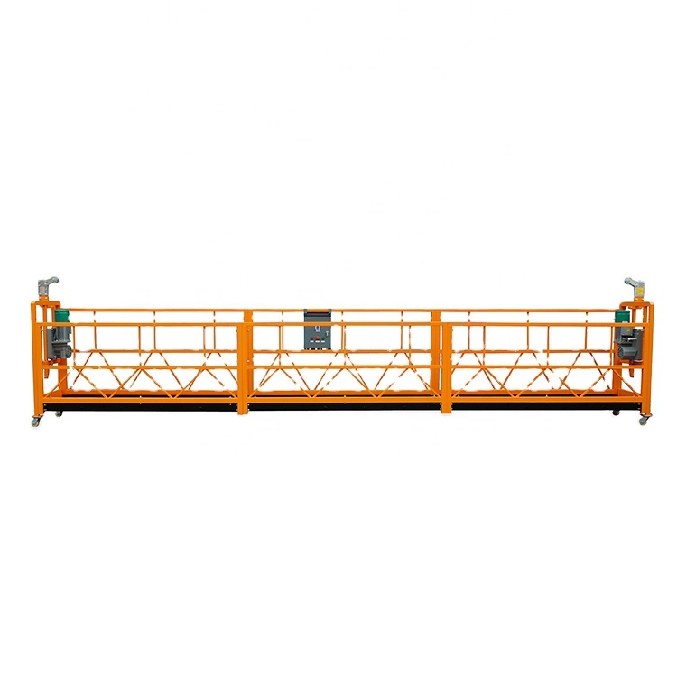 High quality adjustable 50m 800kg window cleaning gondola/lifting gondola