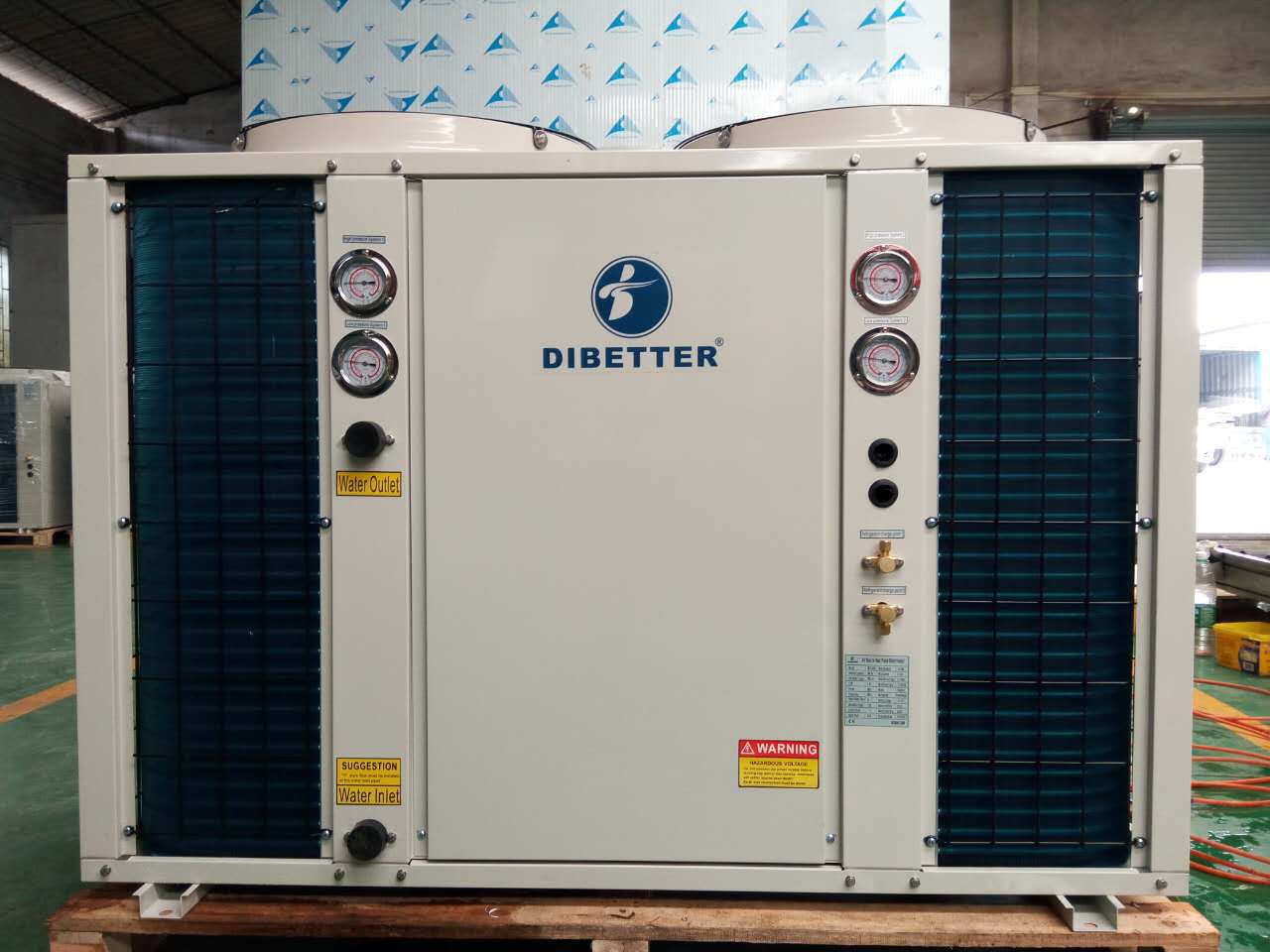 30kw Air Cooled Water Chiller Industrial Water Cooled Air Conditioner Manufacturer R407C Air Cooled Water Chiller