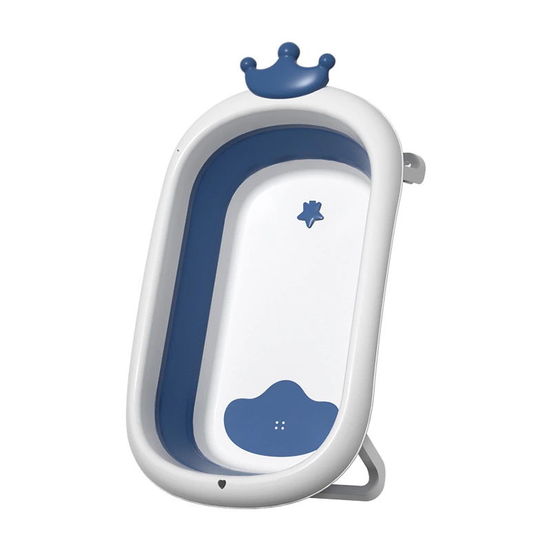 Детская складная Ванна Crown Design, портативная детская ванна, пластиковая Ванна