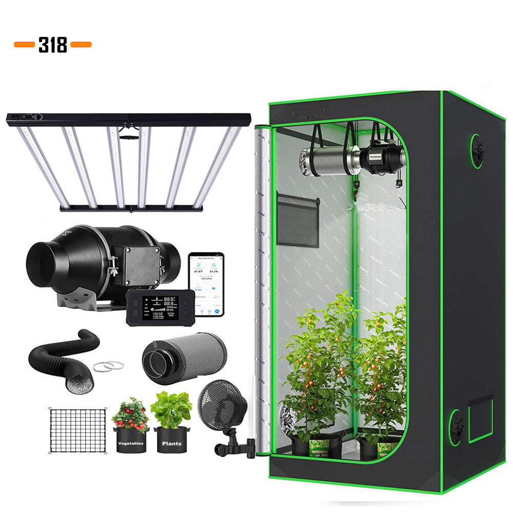 SANYIBA Commercial Green House Dimmable Veg Flower Led Grow Light For Vertic Plant Grow For Veg Flower 720W 1000 Watt Aluminum