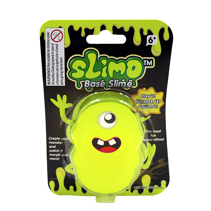 2020 Diy Slime неоновый цвет желтый Angoo Создайте своего монстра