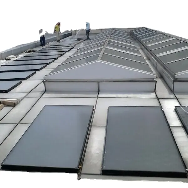 Handa High Efficiency Black Titanium Flat Plate Solar Panel Collector For Solar Water Heater System