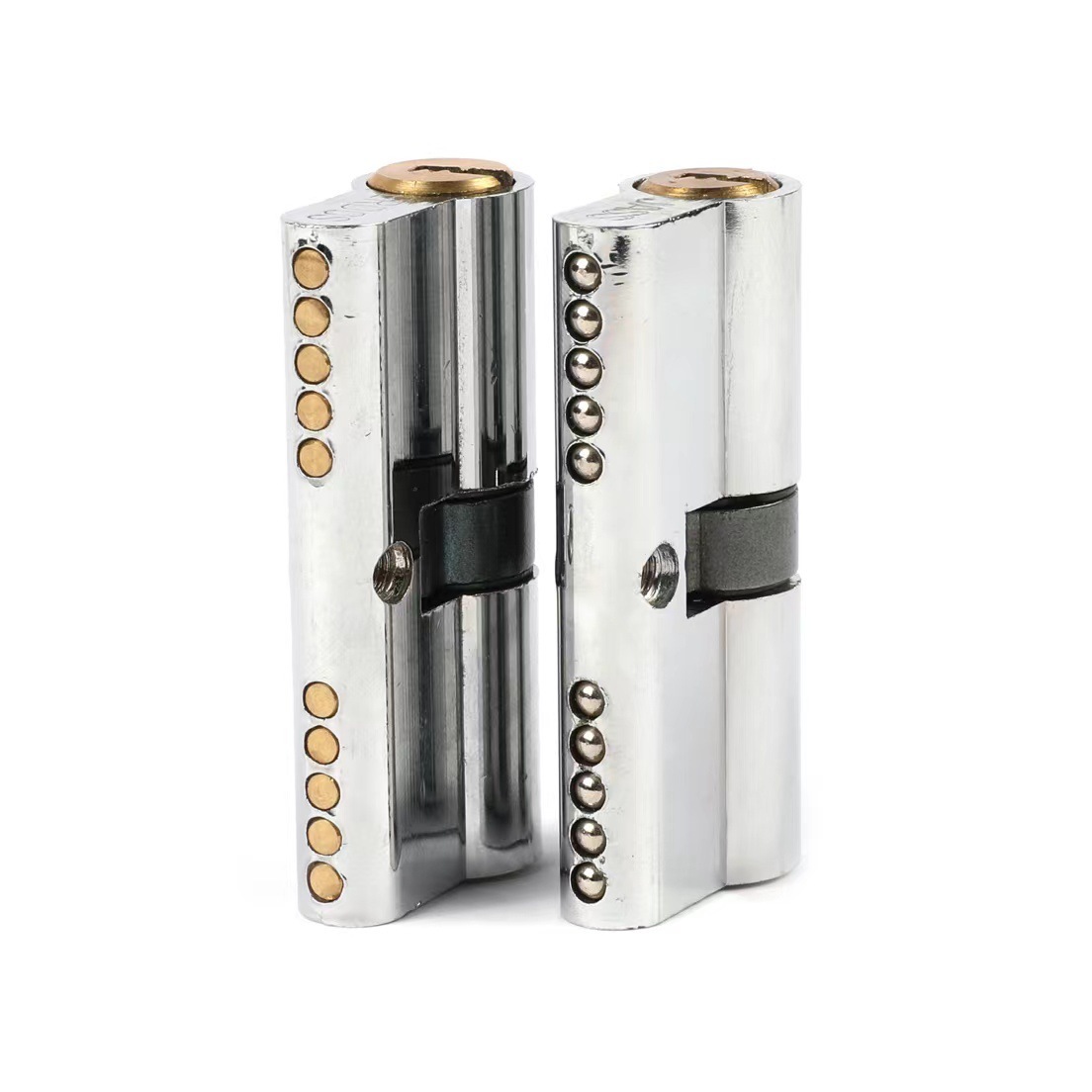 Modern Indoor Door Lock Cylinder Small 68/ Large 70 Double Lock Cylinder Key Zinc Alloy Material Manufactured Key Lock