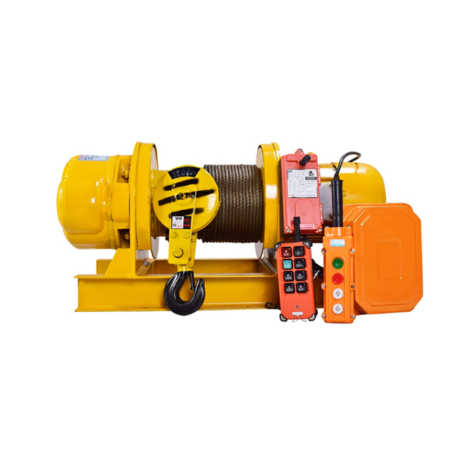 Heavy duty 5 ton winch crane electric 380v