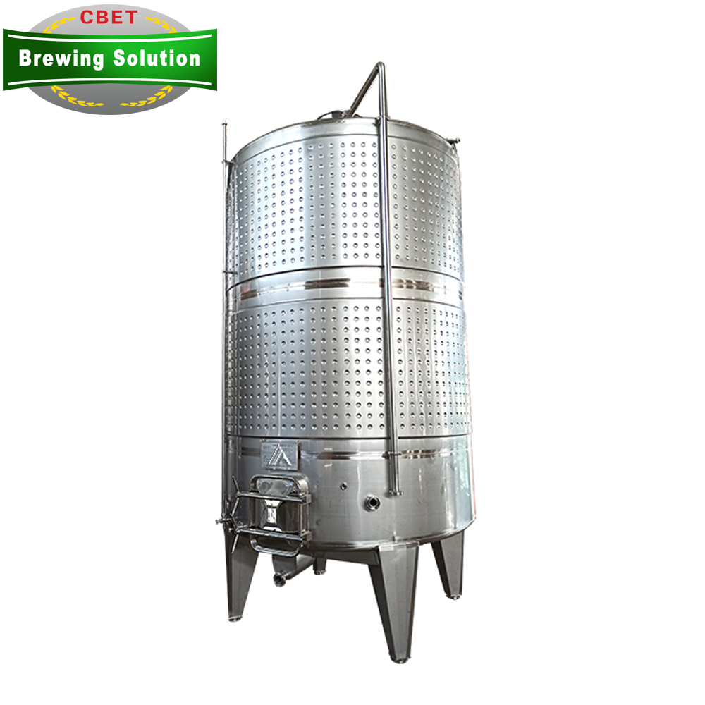 Brewing Fermenting Equipment Conical Beer Wine Fermenter 1000L 1500L 2000L Turnkey Project For Sale