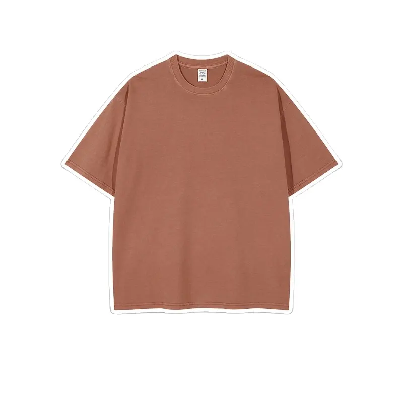 New Design High Quality Summer100% Cotton Half Sleeve Vintage T Shirts Unisex Vintage Wash T Shirts Custom Women's T Shirt