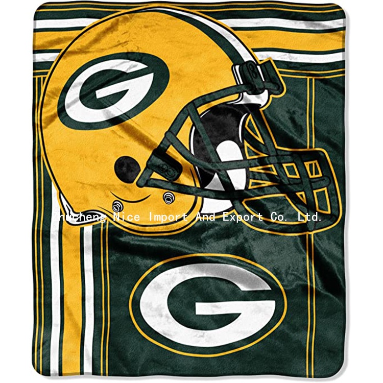Green Bay Упаковщики Высокое качество Америка футбольной команды теплое одеяло 50x60 cm зимний фланелевое одеяло