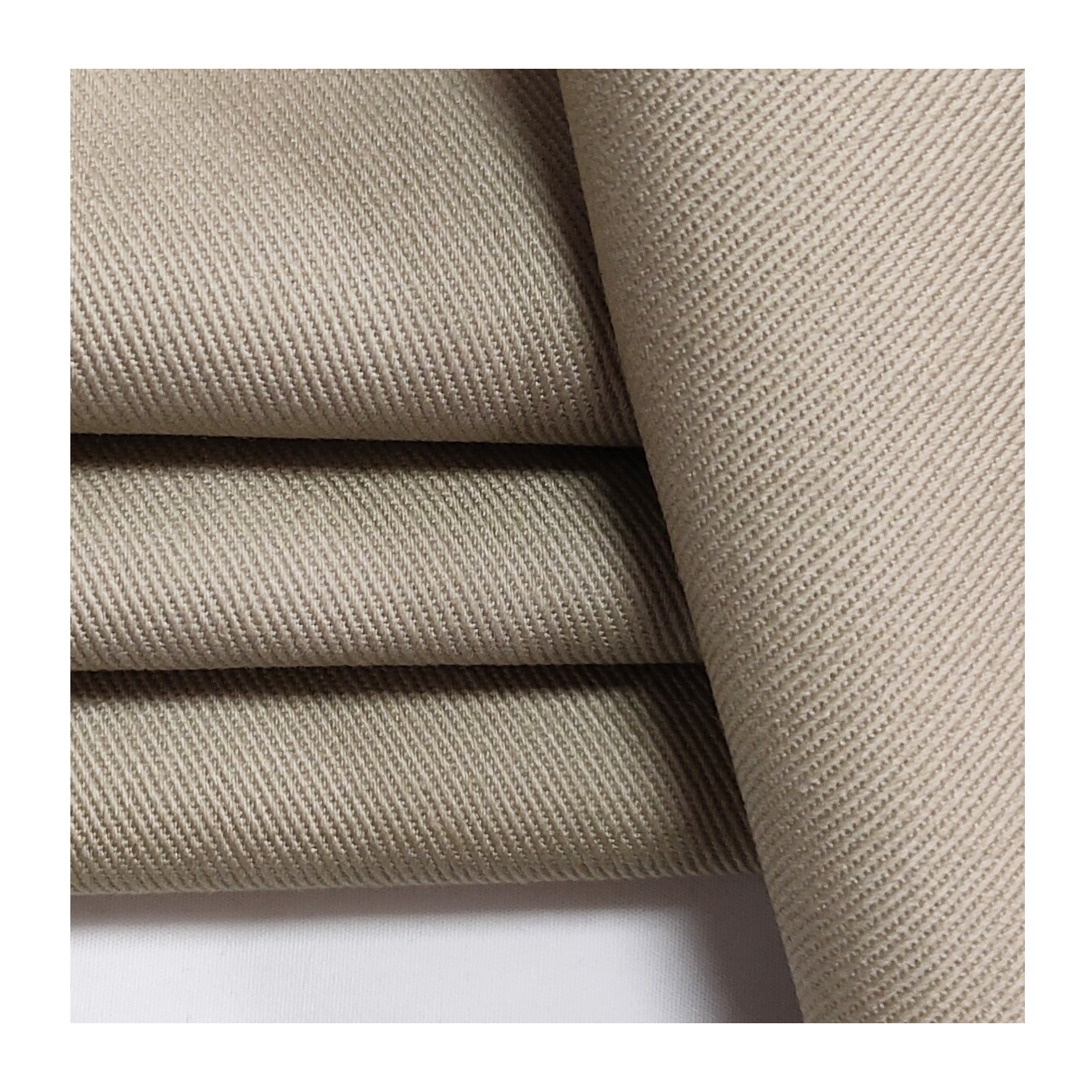 Top Quality custom thick stretch cotton spandex elastane twill garment fabric