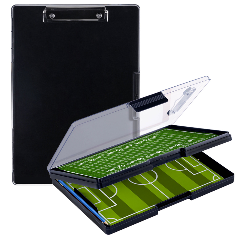 Basketball coaches clipboard with strong clip to attach any notes or paperwork during practice, tryouts, etc