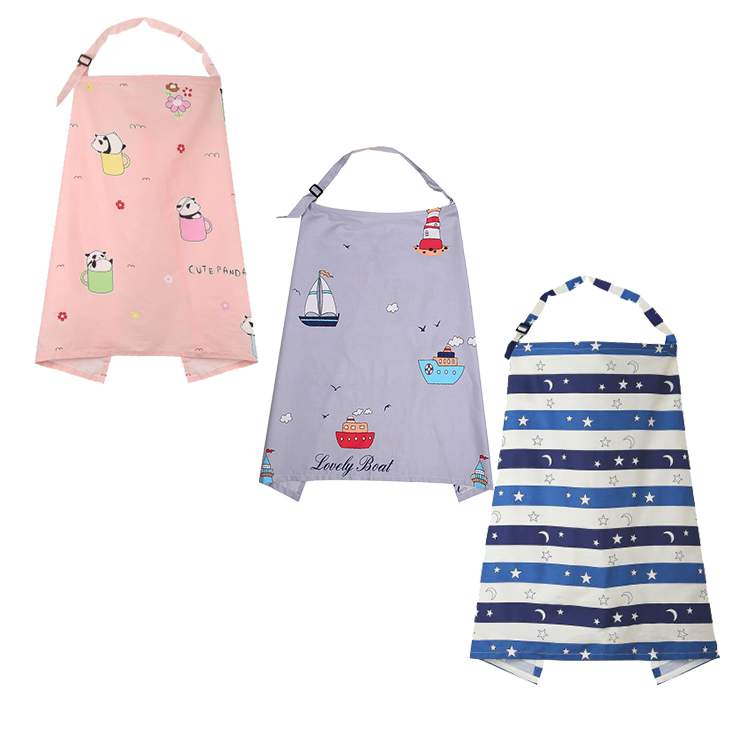 Famicheer BSCI breastfeeding modesty muslin cover nipple cover privacy shawl
