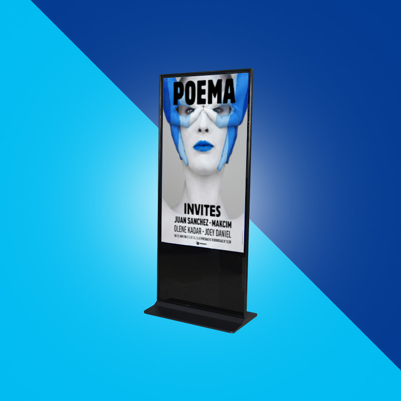 43 inch Digital Signage Android Advertising Lcd totem Video Poster Equipment Portable Display Media Player