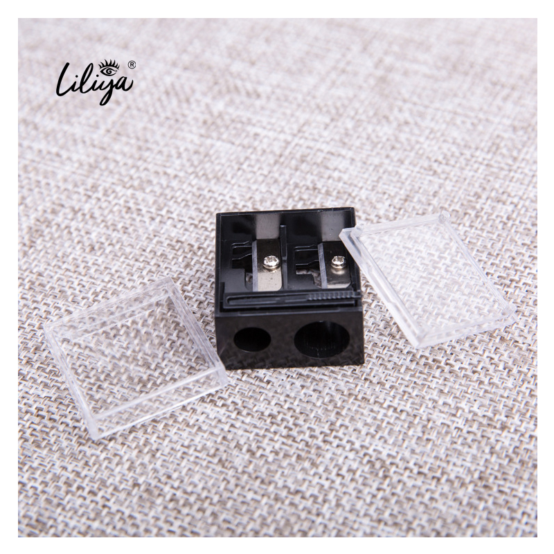 Wholesale Plastic Makeup eyebrow pencil sharpener personalized cosmetic pencil sharpener