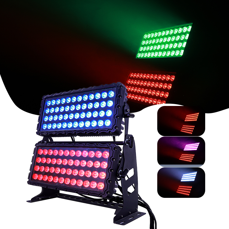 96*10W IP65 Outdoor Waterproof City Color RGBW Strobe Stage Lighting Dmx Led Wall Washer light