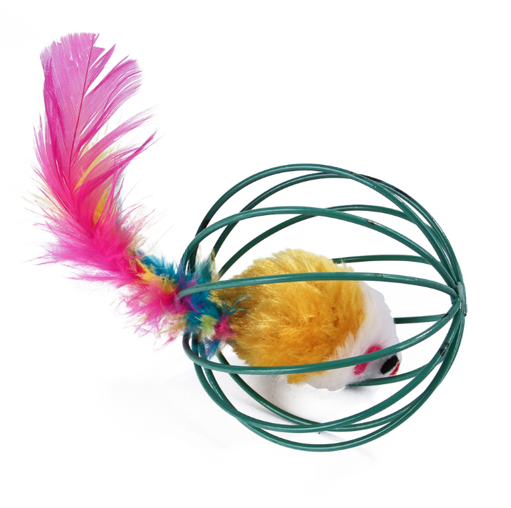 Hot Sell New Pet Toy 21 set cat channel funny cat stick mouse cat supplies value combination