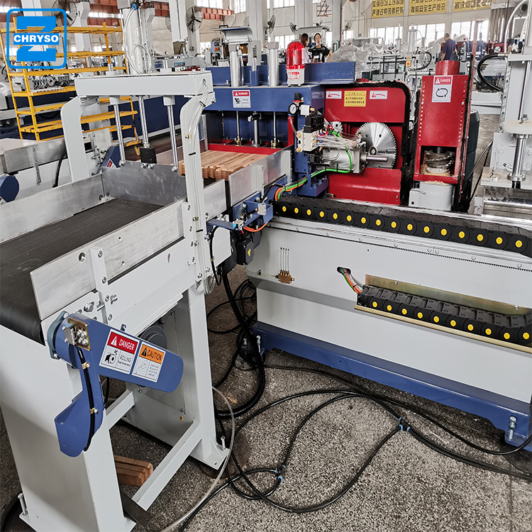Good quality customized full automatic rubber finger joint board machinery