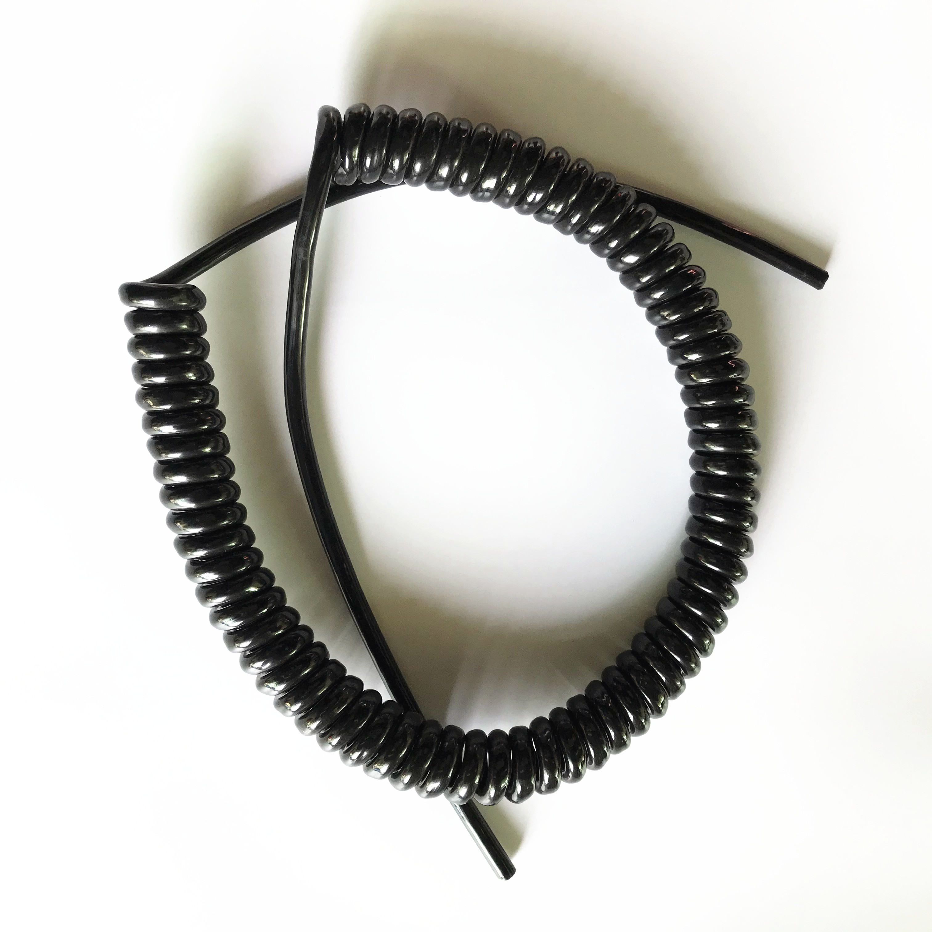 4x1. 0mm2 TPE-E куртка спиральный телефонный кабель