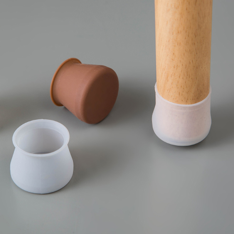 silicon chair leg protectors cover Silicone Chair Leg Caps with Felt Pads