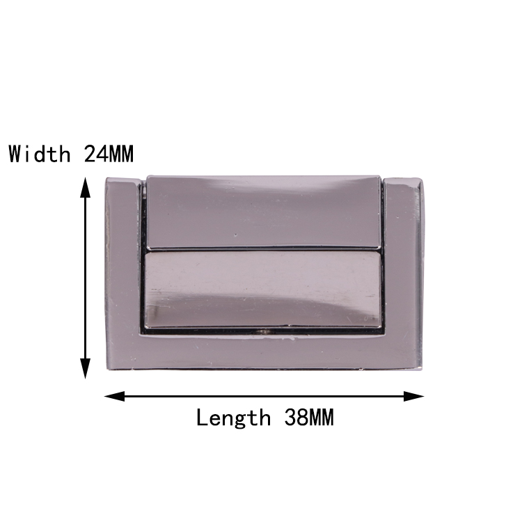 Factory direct sale jewelry box hardware chrome lock sets