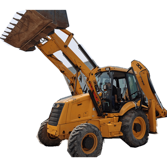 Тяжелая техника б/у JCB 3CX колесный погрузчик с обратной лопатой