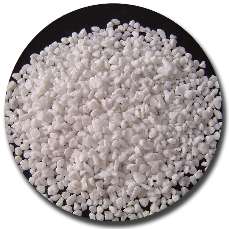 Crushed marble construction white sand for building