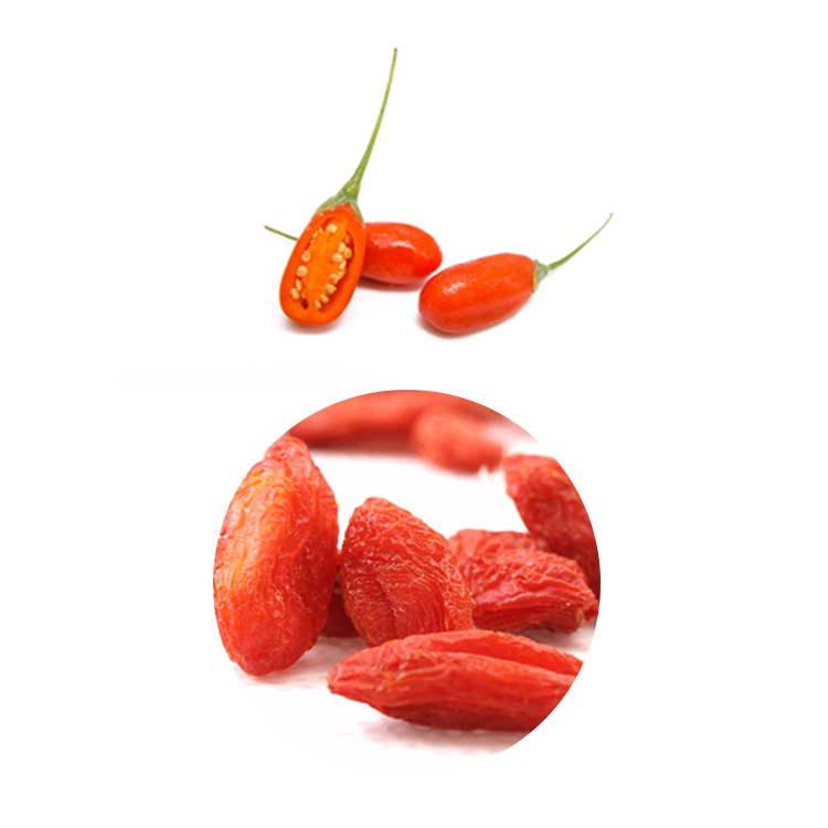 180 grain/50 g SUMISHAN Brand Sweet Taste Chinese Wolfberry Tea Ingredient Red Medlar Organic Dried Goji Berry Fruit Product