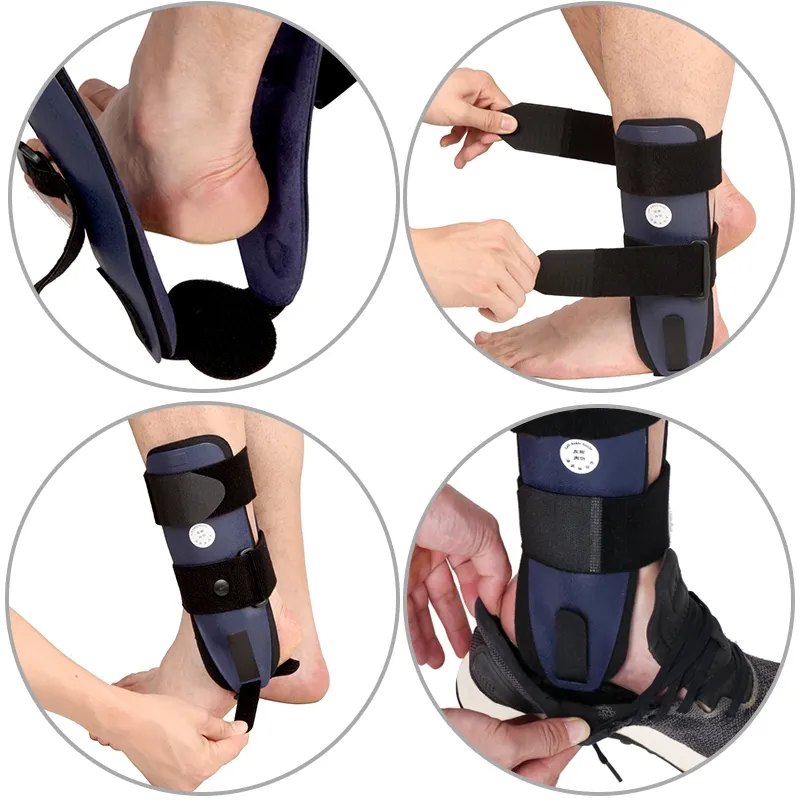 Ankle Brace For Sports Protection Polyester Cotton Material