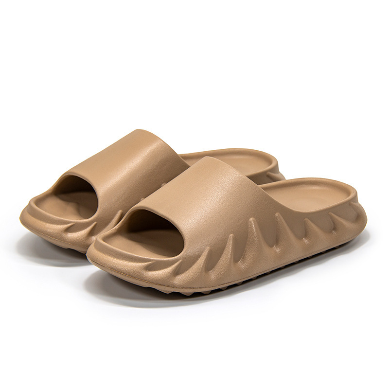 Custom New Unisex Summer Sandals Men Flat Slides Slip On Eva Yeezy Beach Men Slippers