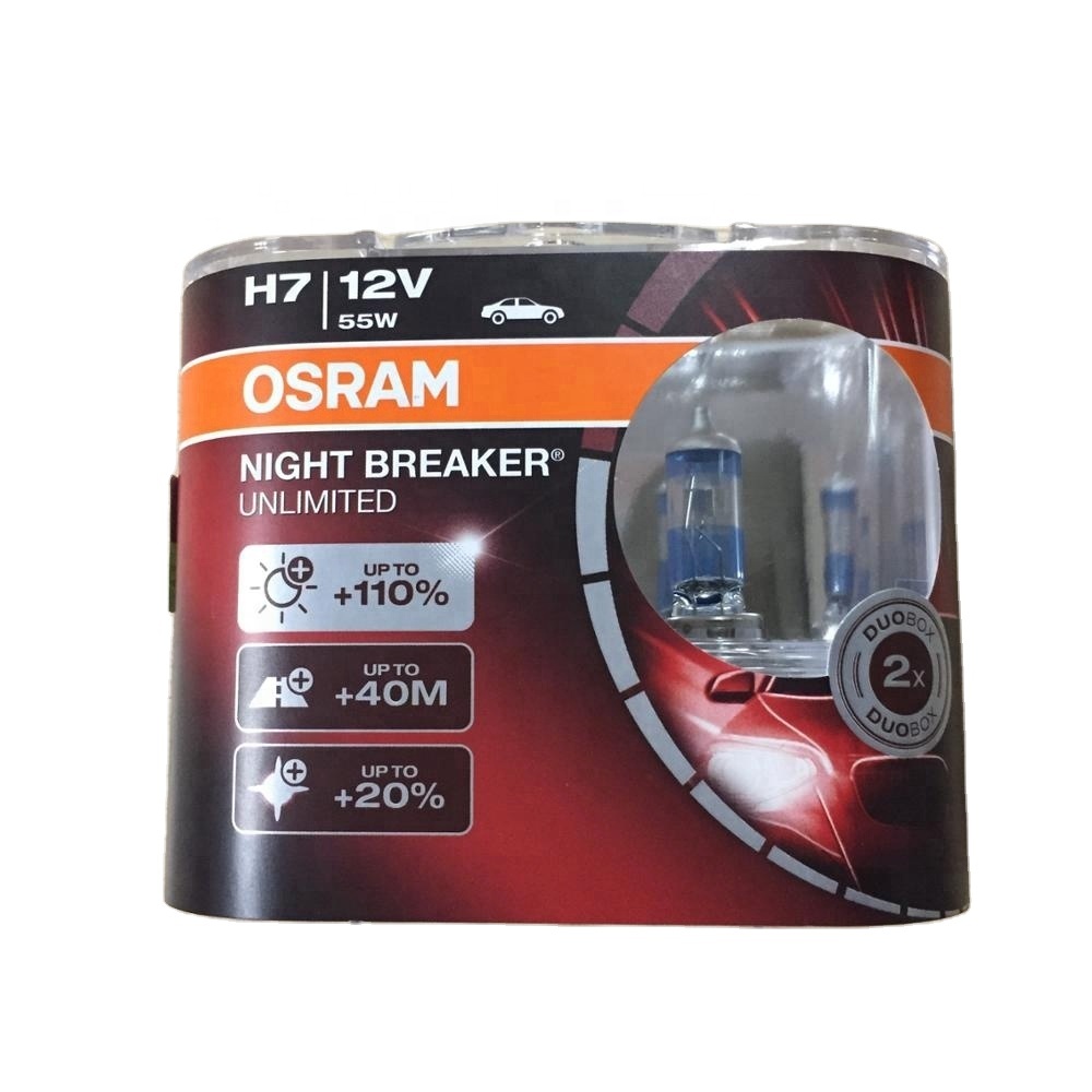 Osram Германия Авторизованная Ночная выключатель неограниченная 64210NBU PX26d галогенная автомобильная лампа H7