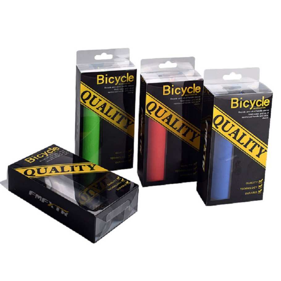 2021 Box Packing Bicycle Parts Anti-slip Silicone Handle Garde Bike Brake Sleeve Mtb Bicycle Handle Grips Guard Cover