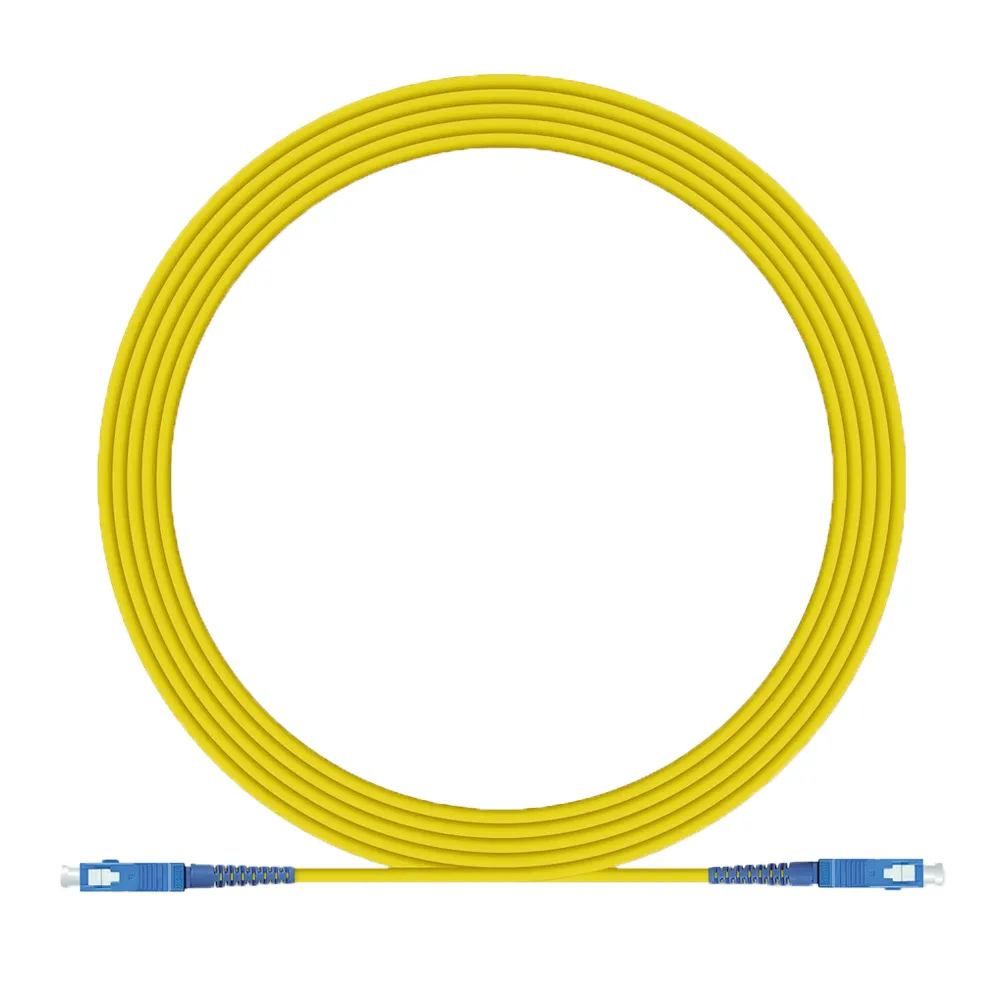 SC To SC singlemode duplex Fiber Optic patch cable Fiber Optic Patch Cord Jumper Cable