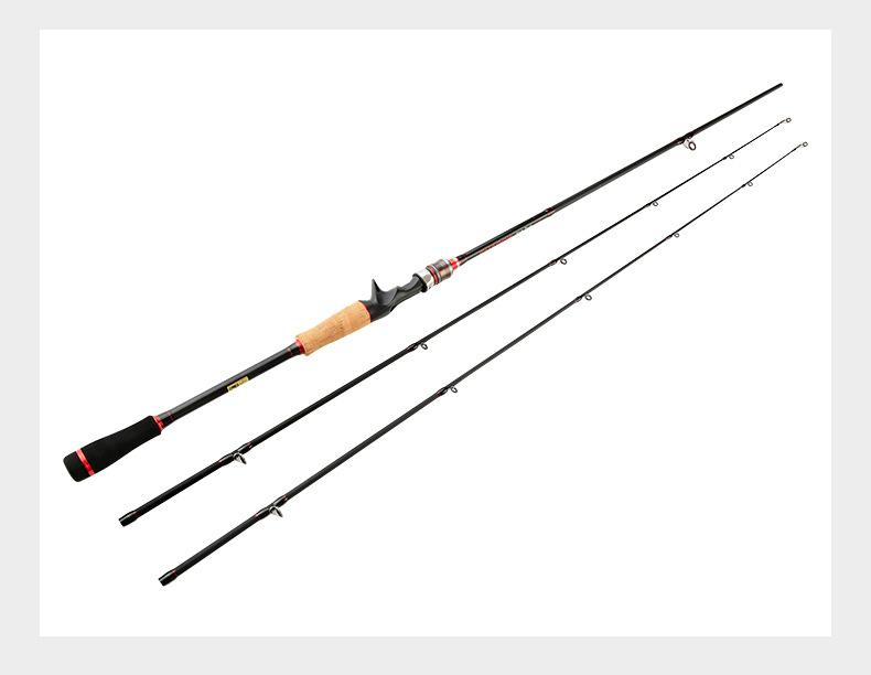 Wholesale Carbon Fiber Fishing Rod With Straight Handle 2.1M Double Tip For Fishing In Most Places