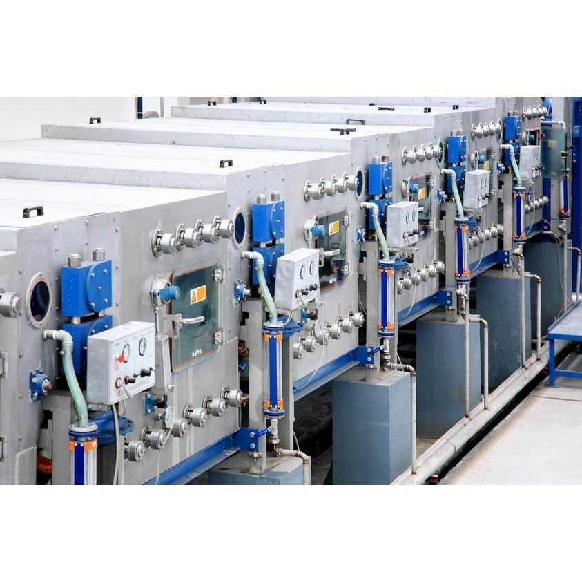 Continuous Multi Chamber Open Width Washing Machine After Dyeing For Textile Fabric