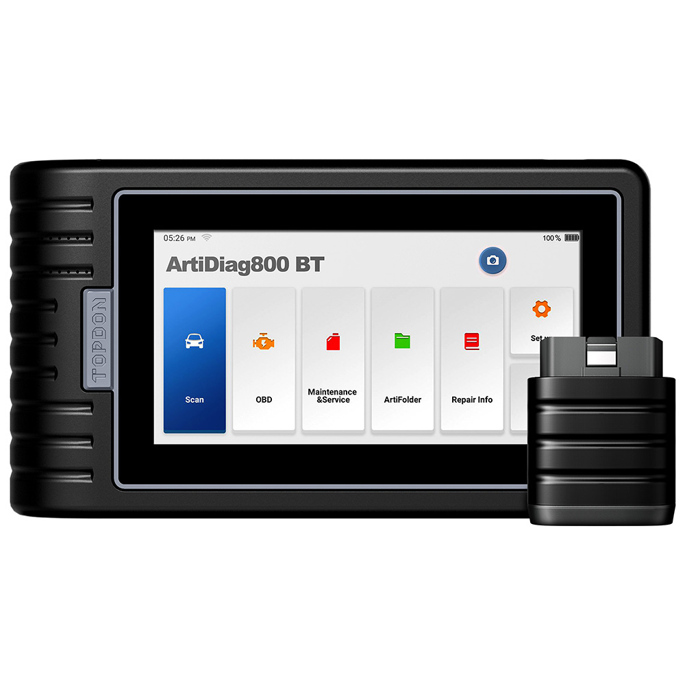 TOPDON новейший Artidiag 800BT сенсорный экран OBD2 сканер беспроводной все системы сканирования инструмент 28 обслуживания