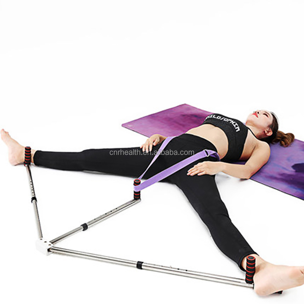 Adjustable 3 Bar Leg Stretcher Split Stretching Machine Stainless Steel Flexibility Training Equipment Home Yoga Dance Exercise