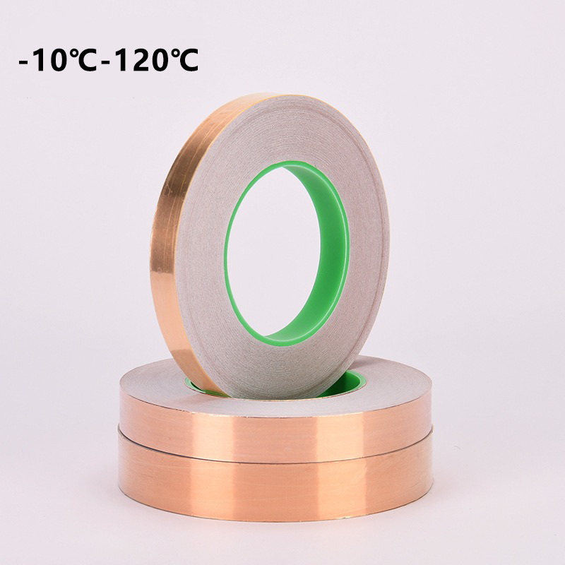Copper Tape Snail Slug Electric Barrier Signal Electrostatic Shielding Copper Foil Adhesive tape for Stained Glass