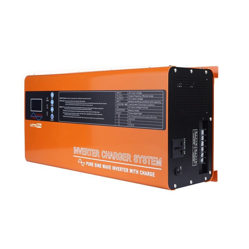 Инвертор 1KW-12KW Чистая синусоида Инвертор с функцией UPS и функцией зарядного устройства переменного тока