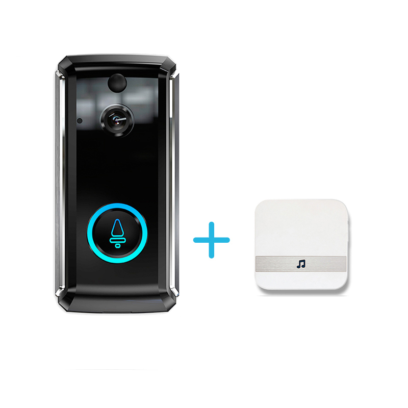 Бестселлер wifi видео дверной звонок беспроводной умный дверной звонок 720P HD камера безопасности с чимом