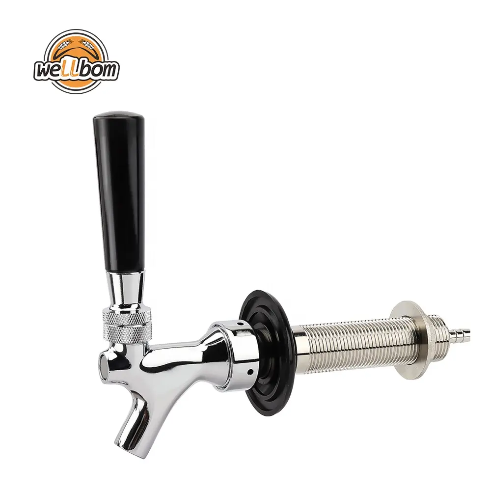 Draft Beer Tap Faucet with 62mm/100mm/127mm Long Shank Tap Home Brew Kegging Combo Kits