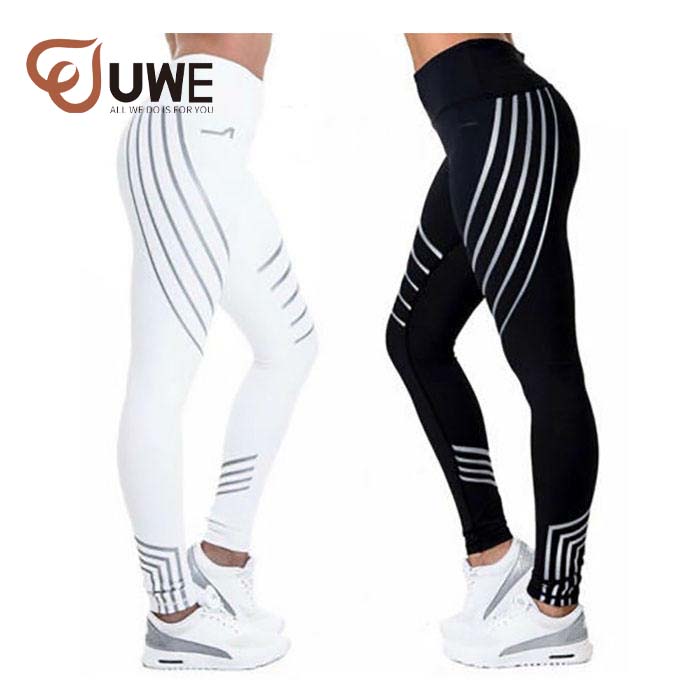 Hot Selling Women Fashion Floral Printed Running Fitness Gym Clothes High Waist Yoga Leggings