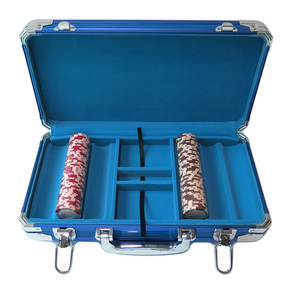 Оптовая цена OEM ODM новый дизайн доска 300 хранение игральных карт алюминиевый чип портфель чемодан чип Чехлы коробка чехлы для покера