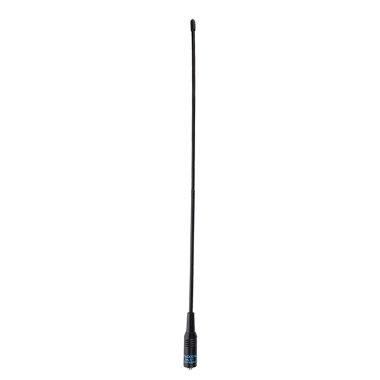 38cm Dual Band Flexible Spring Whip SMA-F Handheld Radio Antenna for Walkie Talkie