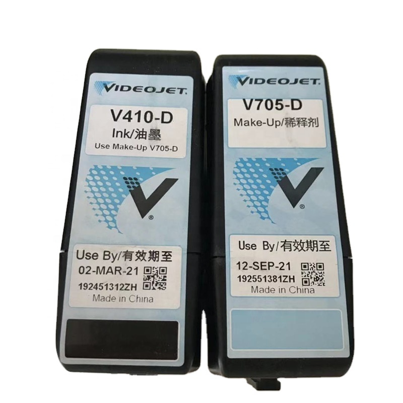 Высокое качество Videojet V-705D V-706D make up растворитель с чипом для videojet чернильных принтер