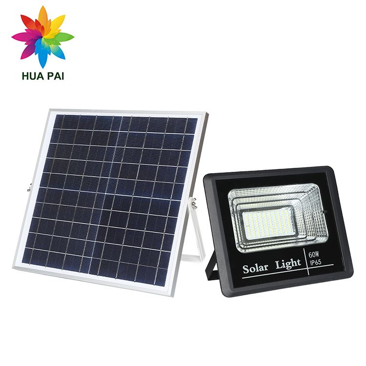 HUAPAI Energy Saving Architectural Modular 10w 25w 40w 60w 100w 200w 300w Led Solar Flood Light