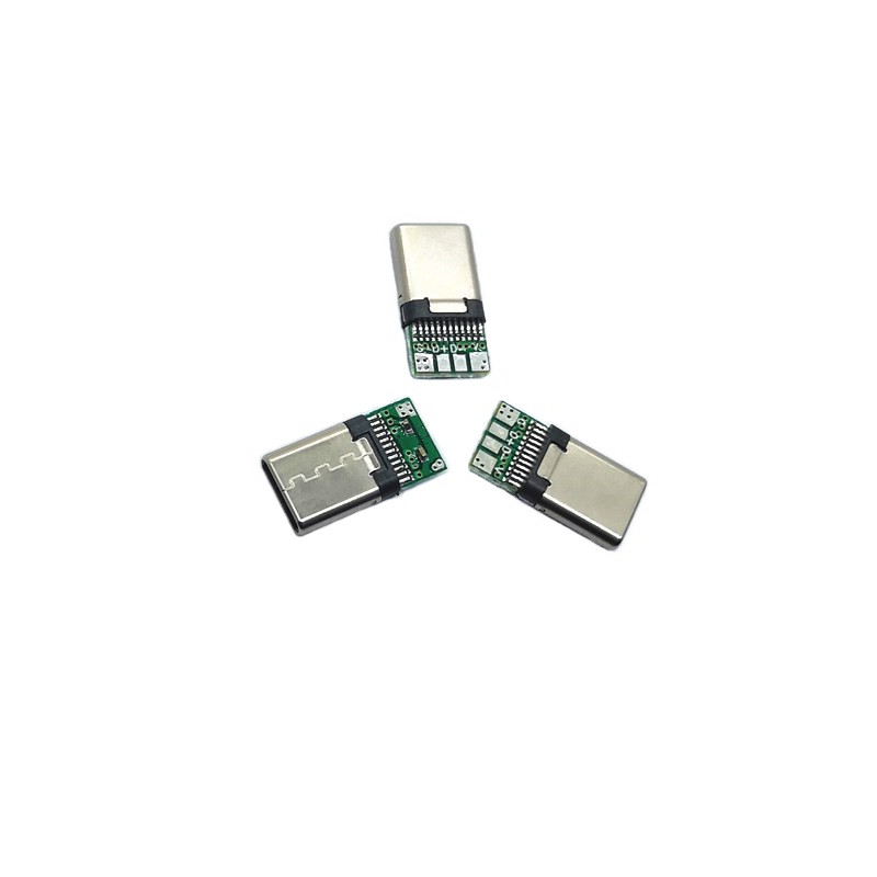 USB 3,0 3,1 зарядное устройство для передачи данных штекер типа C разъем USB Тип C разъем с печатной платой