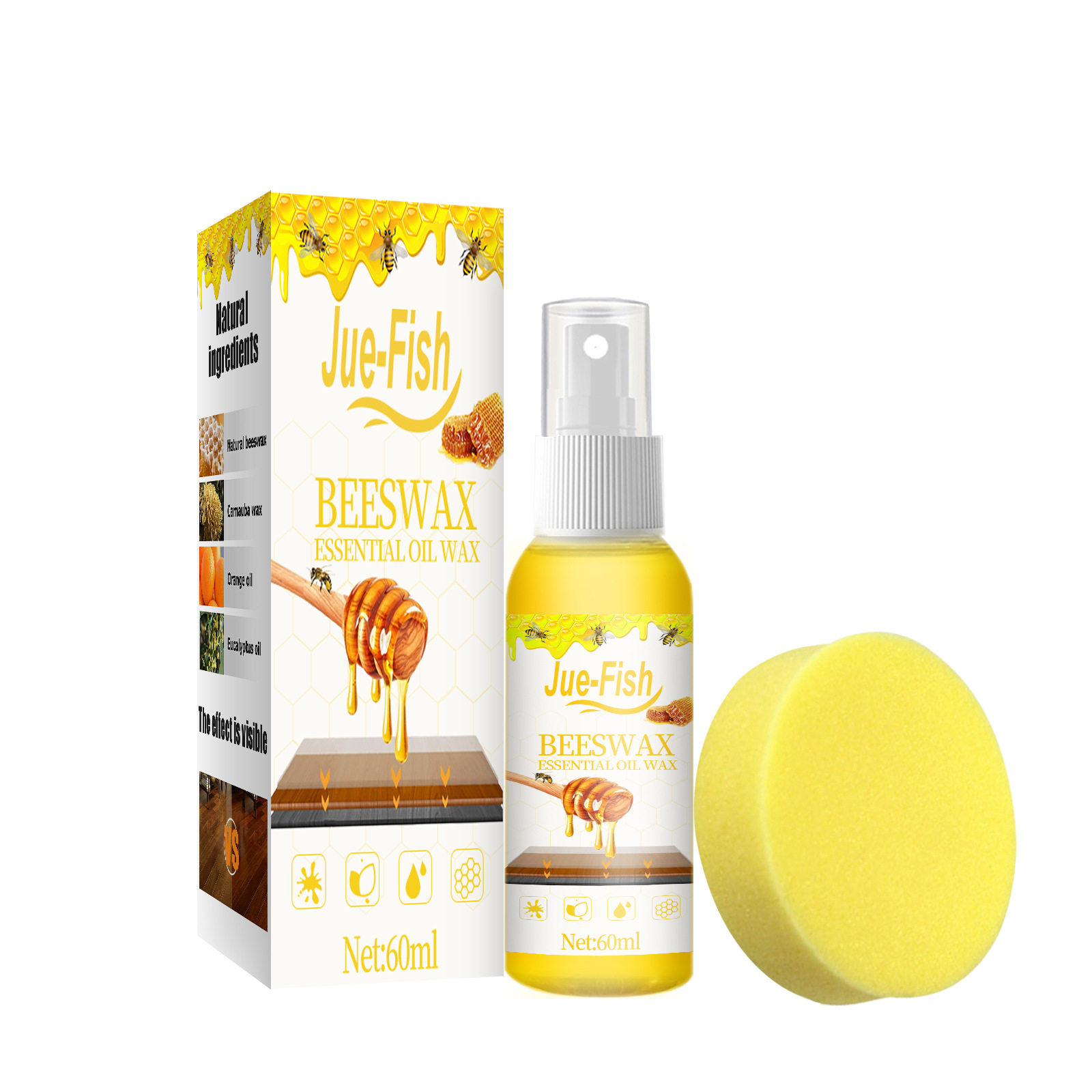 Brightening Wear-resistant Compound Floor Polishing Wax Solid Wood Furniture Maintenance Wood Care Wax