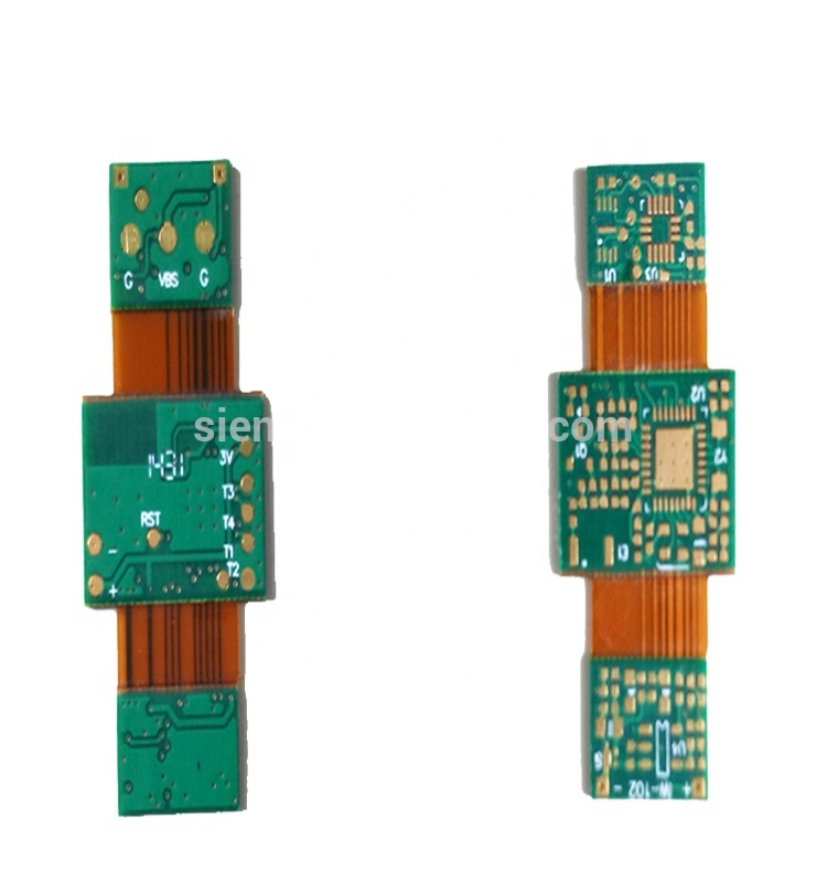 Высокое качество Китай многослойная жесткая flex печатных монтажных плат PCB гибкого трубопровода схемы завод
