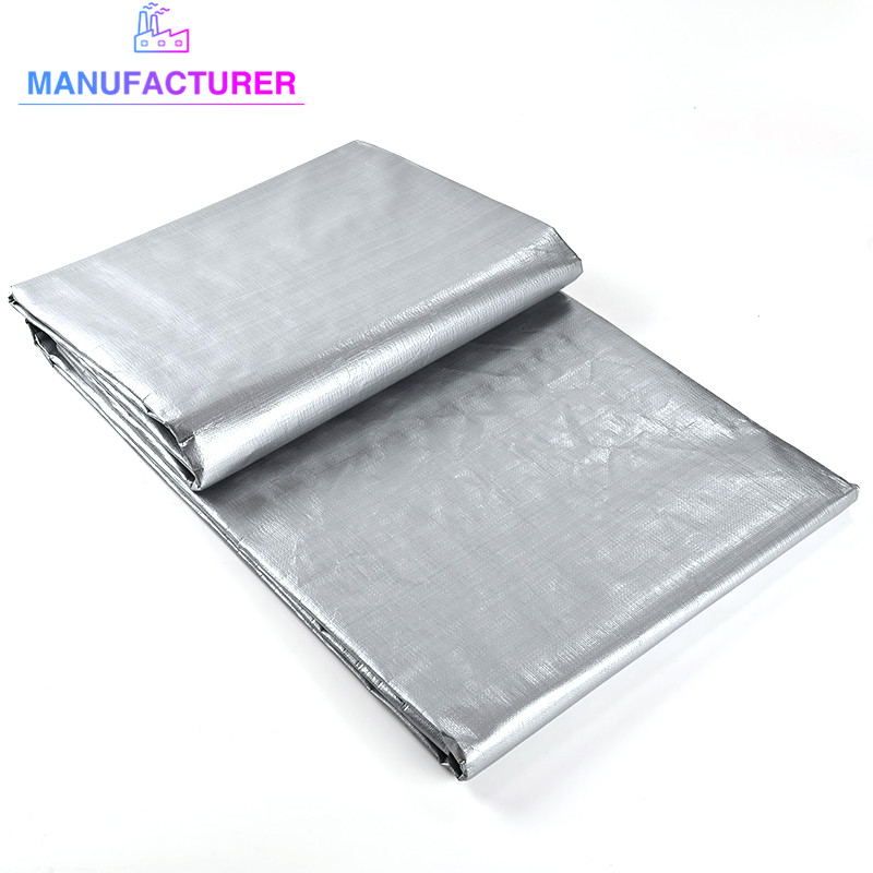 White Color High Quality PE Laminated Waterproof Tarpaulin Plastic Sheets