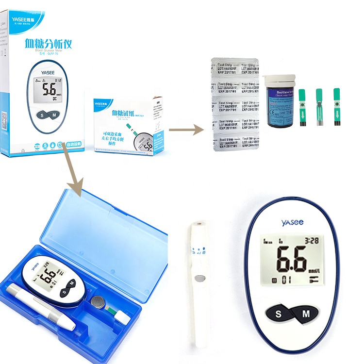 Value PC downloaded blood glucose test strips/blood glucose monitor/blood glucose test meter