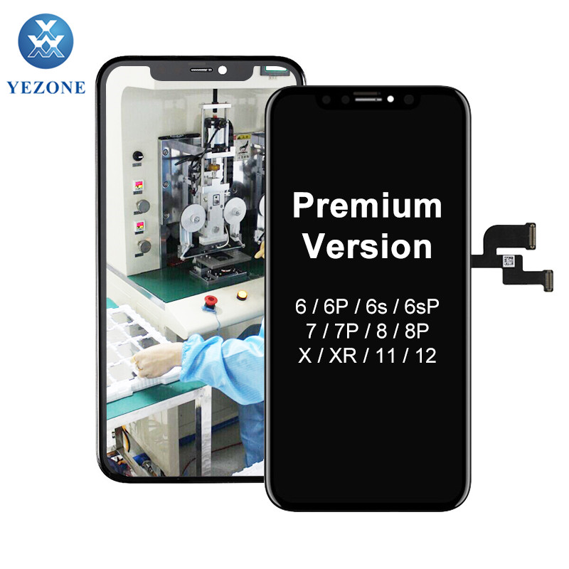 OEM завод 100% оригинал для iphone 7 ЖК-экран ЖК отремонтированный, мобильный телефон ЖК-экран для iphone 7